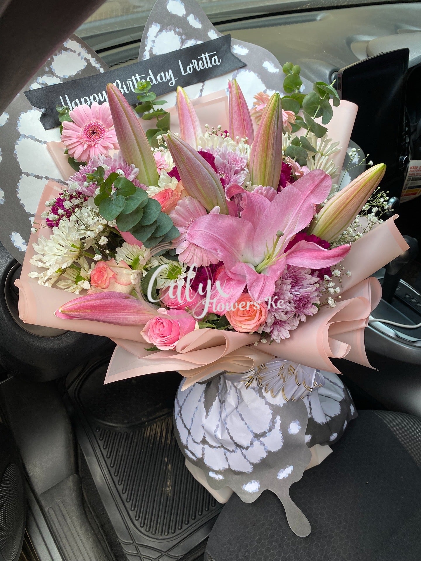 Pink Lily Garden Bouquet