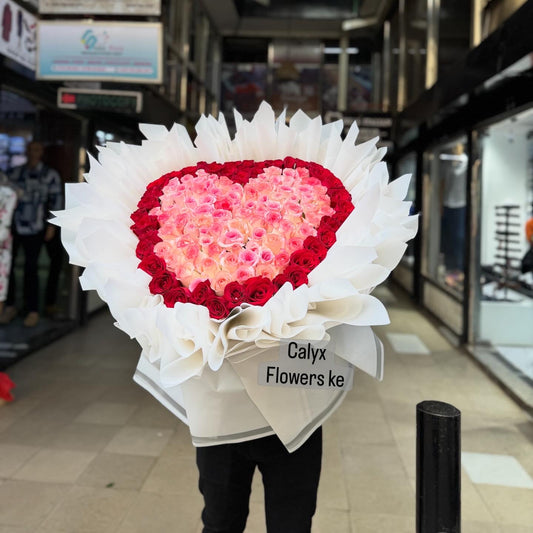 Heart of Love Grand 150 Roses Signature Bouquet